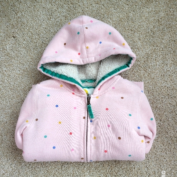 ❤️GUC❤️ BODEN GIRLS SHAGGY LINED HOODIE - Picture 7 of 7